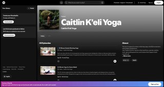 Le nouveau hub Fitness de Spotify