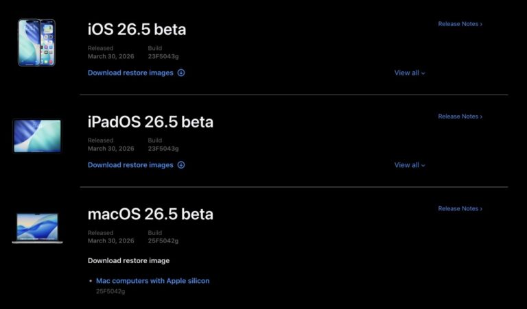 Apple propose la première version bêta d&rsquo;iOS 26.5 aux développeurs