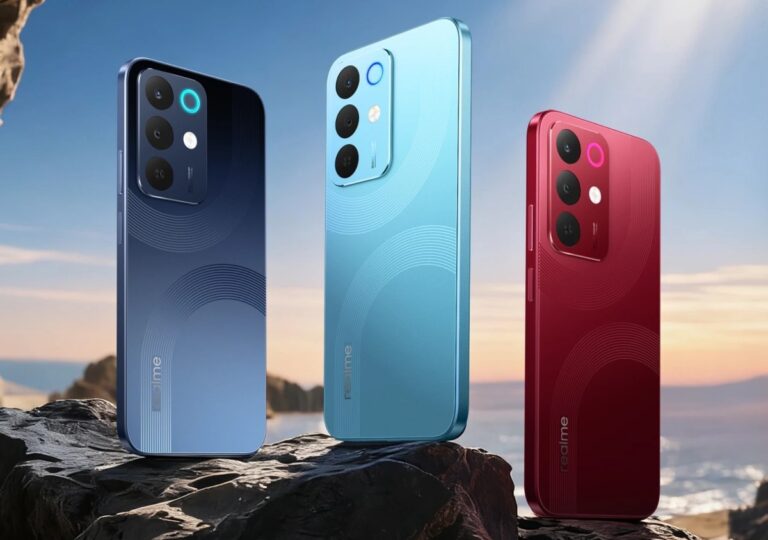 Fuite des couleurs, de la RAM et des options de stockage du Realme 16x