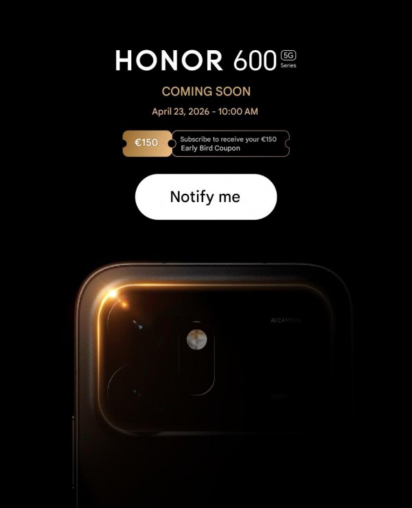 La série Honor 600 obtient une date de lancement