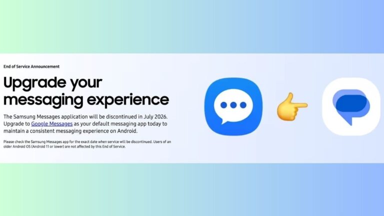 L&rsquo;application Samsung Messages sera interrompue en juillet