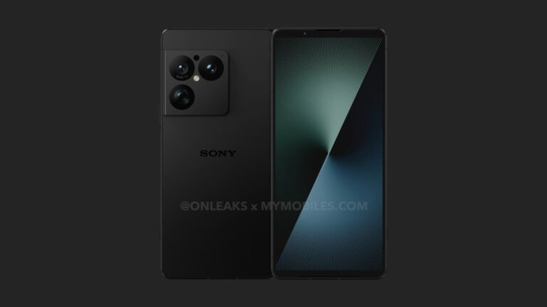Le nouveau lot de Sony Xperia 1 VIII détaille ses dimensions