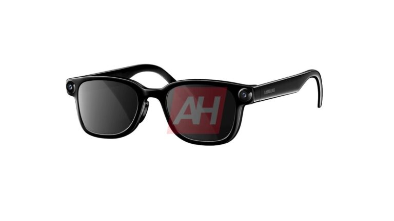 Les rendus divulgués des lunettes Samsung Galaxy nous montrent trois angles différents