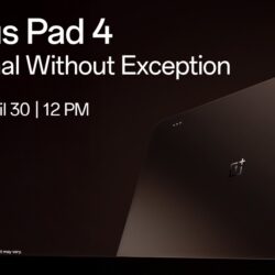 Les spécifications clés et la date de lancement du OnePlus Pad 4 révélées