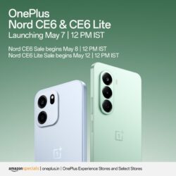 Voici quand les OnePlus Nord CE6 et OnePlus Nord CE6 Lite seront mis en vente