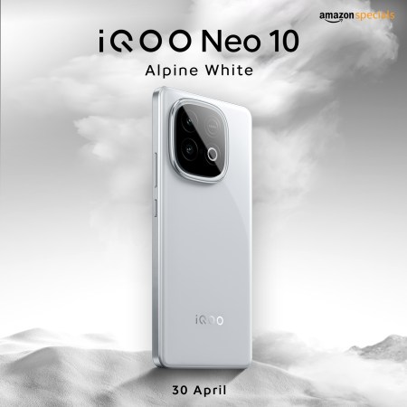 iQOO Neo 10 présenté dans la nouvelle couleur Asphalt Black