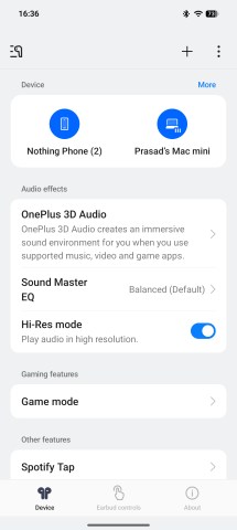 Application HeyMelody sur Android
