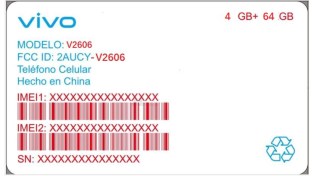 Documents de certification vivo Y05e