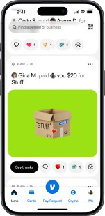 La nouvelle application Venmo