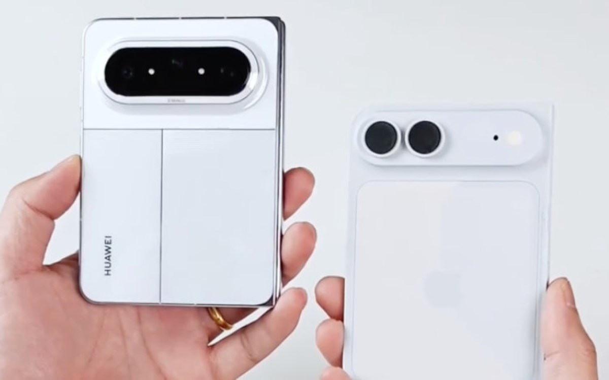 Huawei Pura X Max comparé à l'iPhone Ultra selon la rumeur
