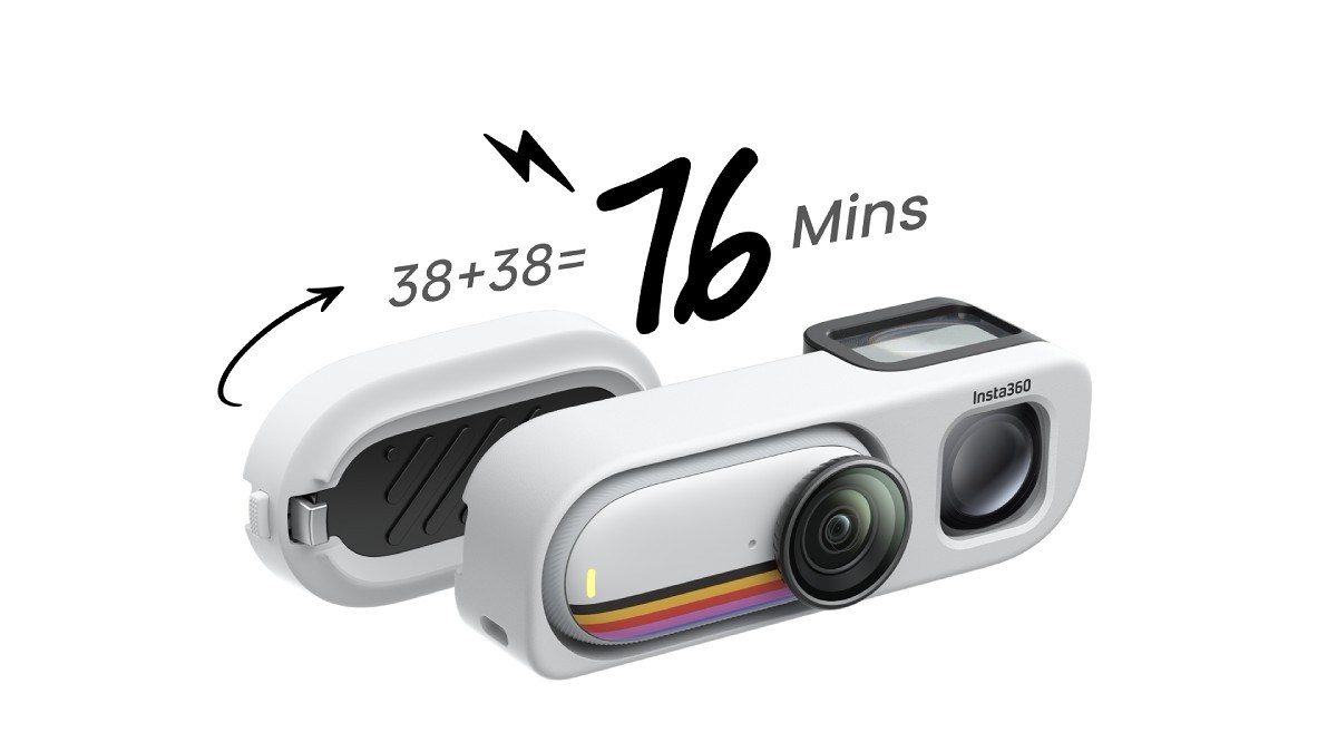 Viseur rétro Insta360 Go 3S + batterie