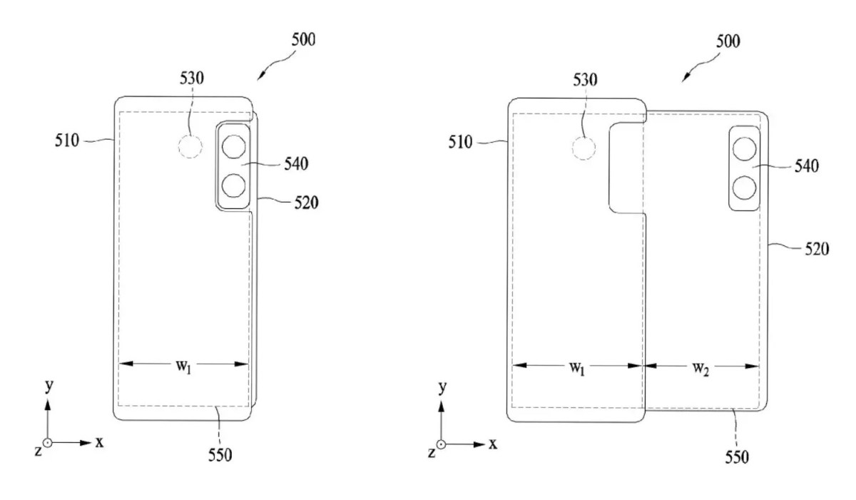 Le brevet de Samsung fait allusion à un téléphone enroulable avec module de caméra mobile