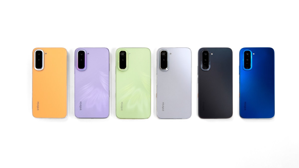 Options de couleurs Infinix Hot 70
