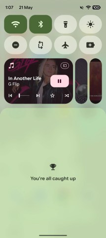 Nouveau sélecteur d'applications multimédias dans Android 17