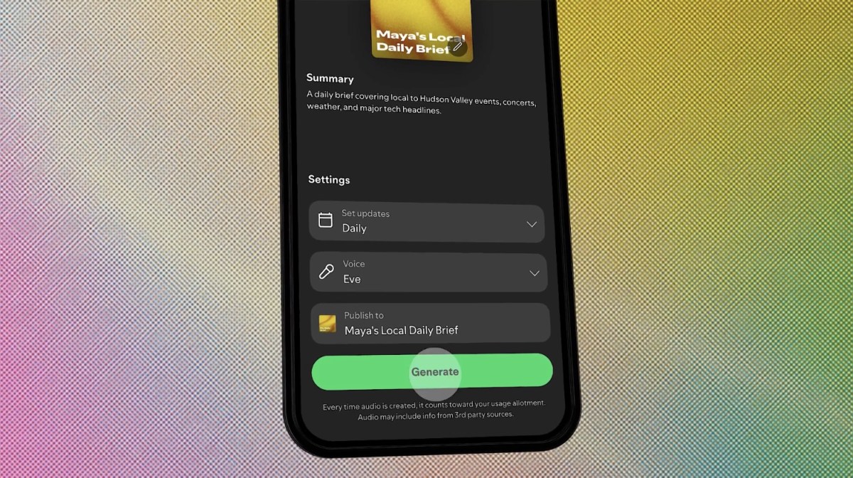 La nouvelle fonctionnalité Personal Podcast de Spotify vous permet de créer des podcasts avec des invites textuelles