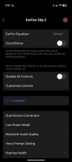 Application EarFun Audio