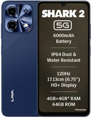 Lava Shark 2 annoncé avec un écran 120 Hz et une batterie de 6 000 mAh