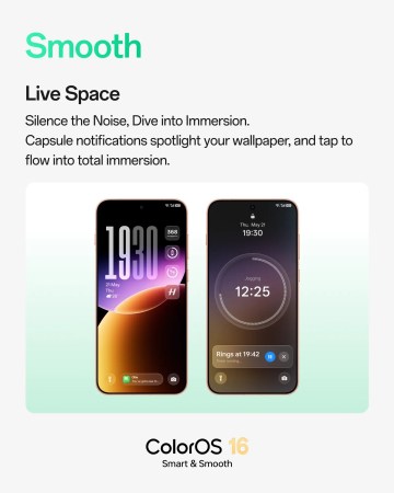 Oppo déploie la mise à jour ColorOS du 16 mai 2026 avec AI Mind Pilot, Live Space amélioré et plus encore