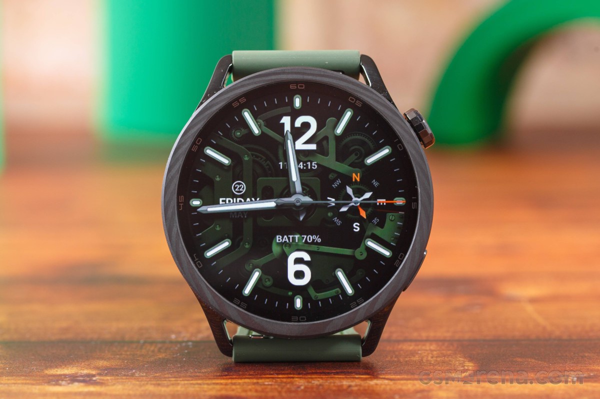Xiaomi Watch S5 en cours d'examen