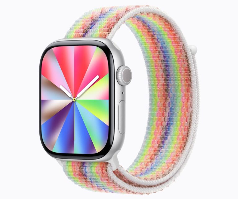 Apple lance la nouvelle boucle Sport Pride Edition pour les montres Apple