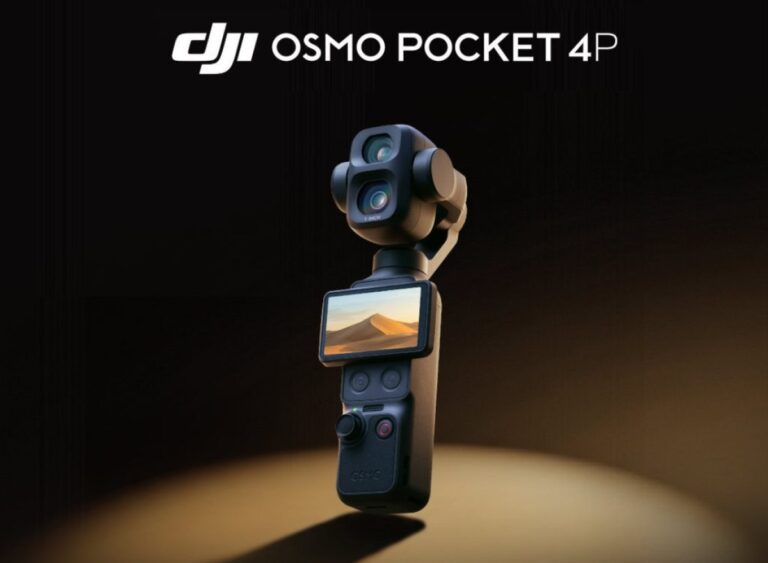 DJI dévoile l&rsquo;Osmo Pocket 4P conçu pour les cinéastes indépendants