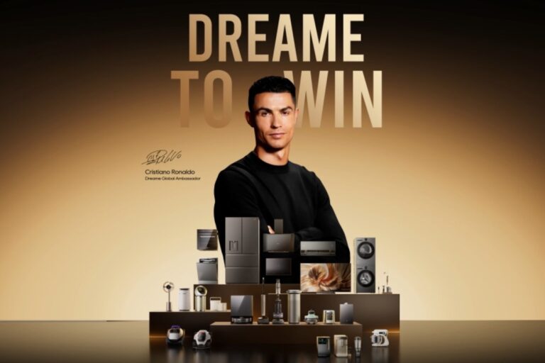 Dreame présente Cristiano Ronaldo comme ambassadeur mondial