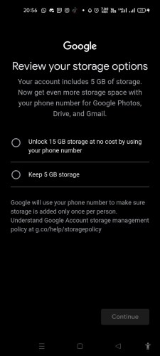 Google révèle pourquoi il n&rsquo;offre que 5 Go de stockage gratuit au lieu de 15 Go avec certains nouveaux comptes Gmail