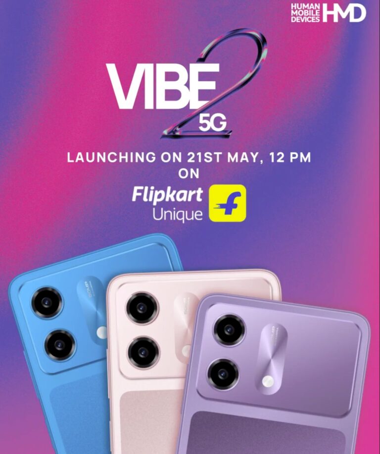 HMD Vibe 2 5G fera ses débuts le 21 mai avec une batterie de 6 000 mAh