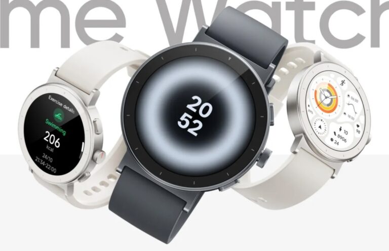 La Realme Watch S5 fait ses débuts avec une batterie jusqu&rsquo;à 20 jours et un écran AMOLED de 1,43 pouces