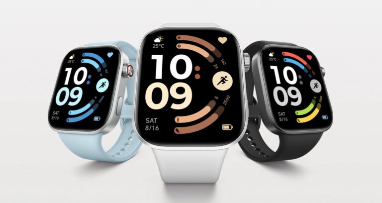 La Redmi Watch 6 se mondialise avec un immense écran de 2 pouces et une autonomie de 24 jours