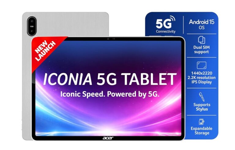 La tablette Acer Iconia iM11 5G est officielle avec un écran de 11,45 pouces, Dimensity 7050 SoC