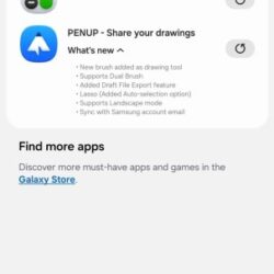 L&rsquo;application de dessin Penup de Samsung reçoit une mise à jour avec de nombreuses nouvelles fonctionnalités
