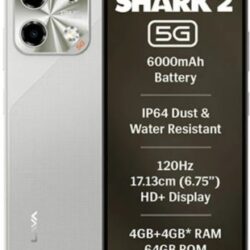 Lava Shark 2 annoncé avec un écran 120 Hz et une batterie de 6 000 mAh
