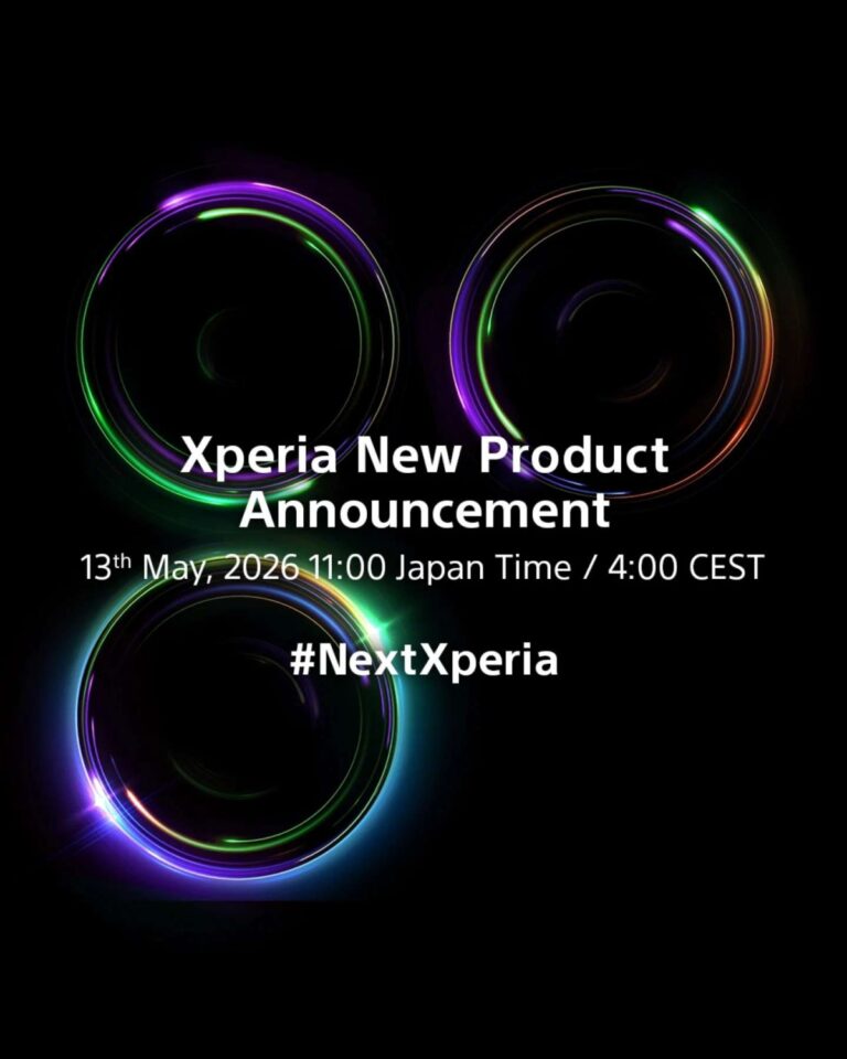 Le Sony Xperia 1 VIII arrive le 13 mai