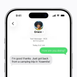 Le chiffrement de bout en bout RCS entre les iPhones et les appareils Android est désormais opérationnel
