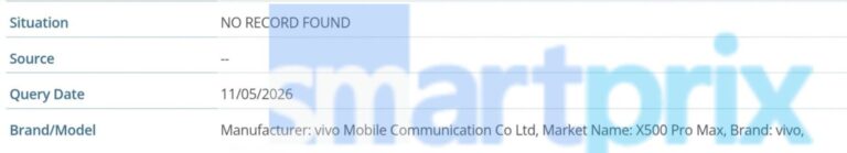 Le quatrième membre de la famille Vivo X500 rompt sa couverture