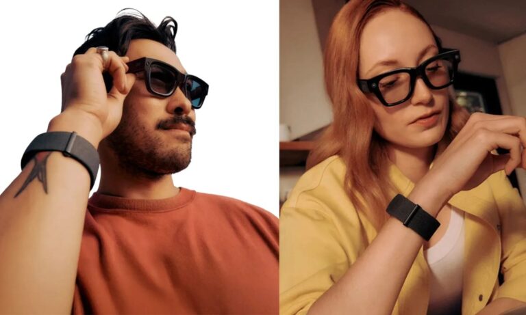 L&rsquo;écran Ray-Ban de Meta permet de taper via des gestes aériens dans la dernière mise à jour