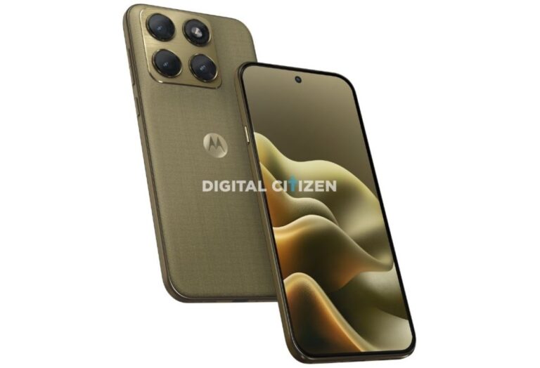 Motorola Edge (2026) vu avec un écran plat, trois caméras arrière dans des rendus divulgués
