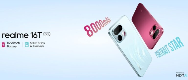 Realme 16T arrive avec le SoC Dimensity 6300, un écran 144 Hz et une batterie de 8 000 mAh