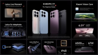 Xiaomi 17T et 17T Pro en un coup d’œil