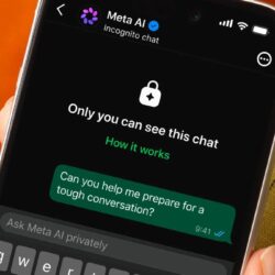 WhatsApp introduit les chats incognito avec Meta AI