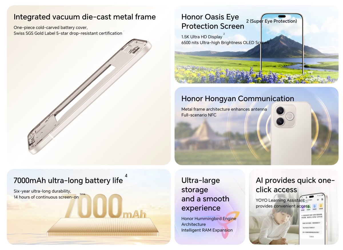 Honor Play11 Plus et Play10 5G deviennent officiels avec des batteries de 7 000 mAh