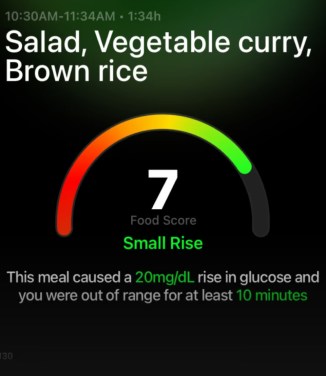 Note alimentaire