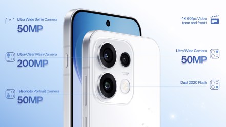 Écran et caméras Reno16 Pro