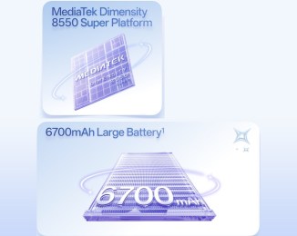 Chipsets et batteries : Oppo Reno16 Pro
