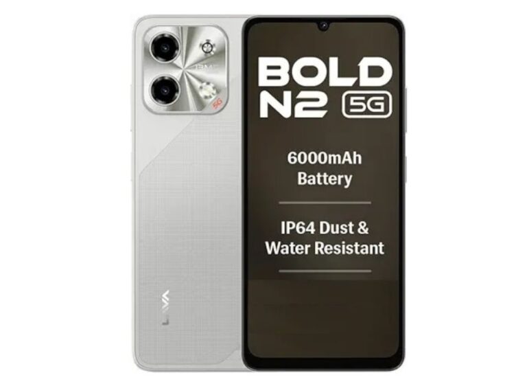 Lava Bold N2 5G est ici avec un écran de 6,75 pouces et une batterie de 6 000 mAh