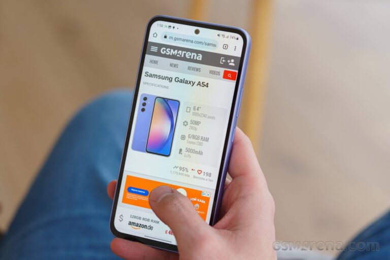Le Samsung Galaxy A54 reçoit désormais la mise à jour vers One UI 8.5