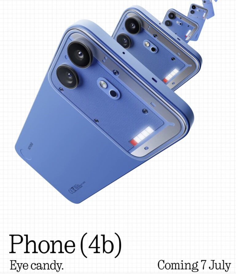Le design de Nothing Phone (4b) officiellement révélé, pour offrir deux caméras arrière