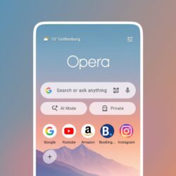 Opera pour Android mis à jour avec une nouvelle page de démarrage et un nouveau hub de football