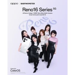 Oppo commence à teaser la série mondiale Reno16 en partenariat avec BABYMONSTER